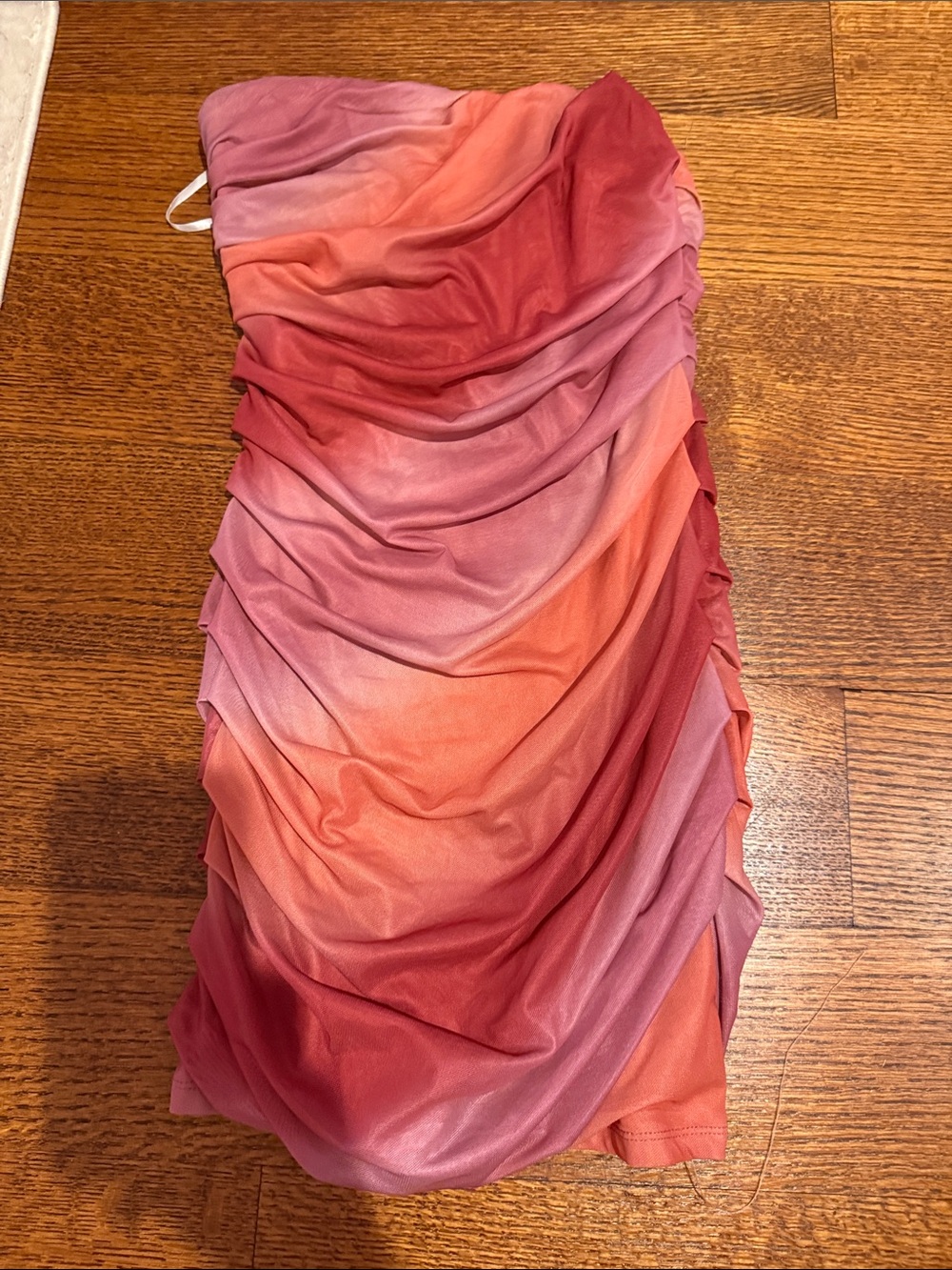 Hello Molly strapless mini dress
